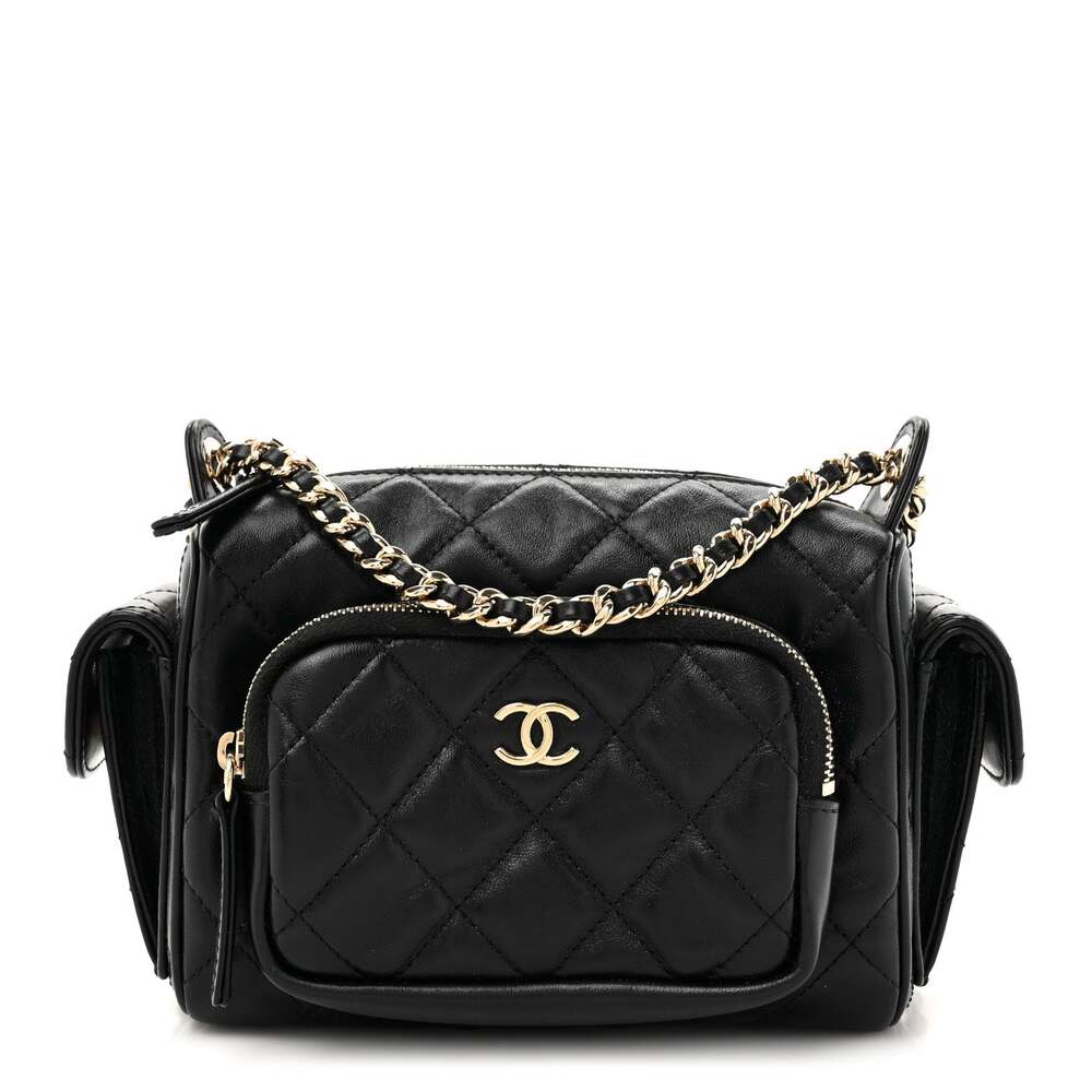 Chanel Shiny Crumpled Lambskin Quilted #268676C47B